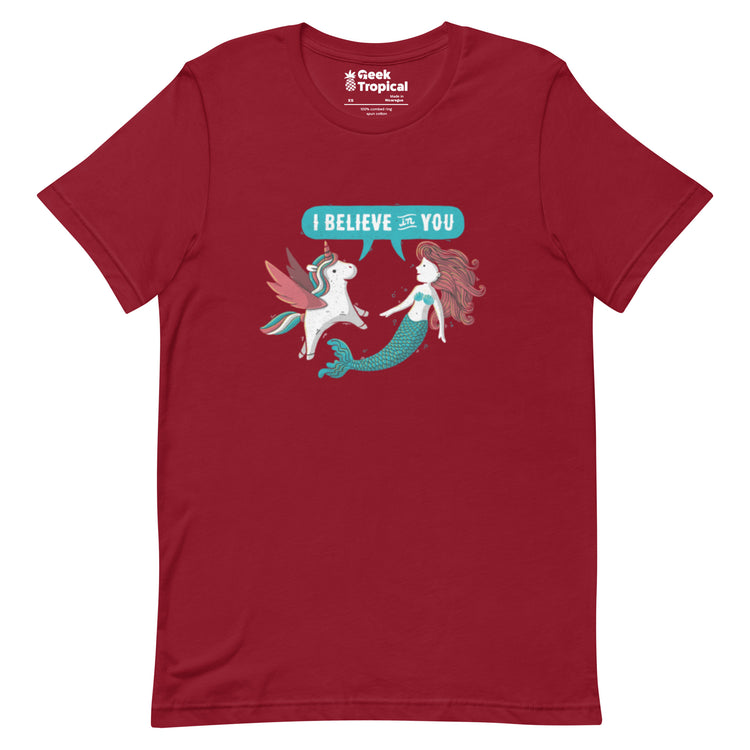I Believe In You T-Shirt Geek Nerd