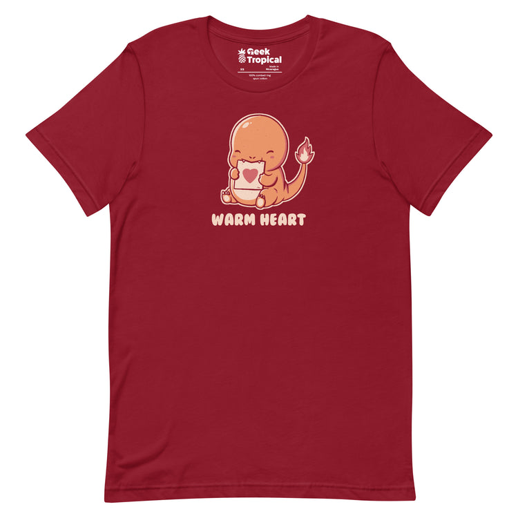 Warm Heart T-Shirt Geek Nerd Advertise to Meta Design by Tobe Fonseca FLOW DESC WRITING