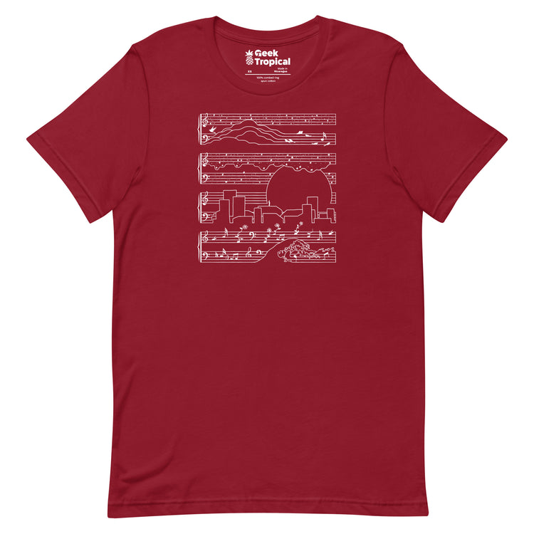 The Moonlight Sonata T-Shirt Geek Nerd Advertise to Meta Design by Tobe Fonseca FLOW DESC WRITING