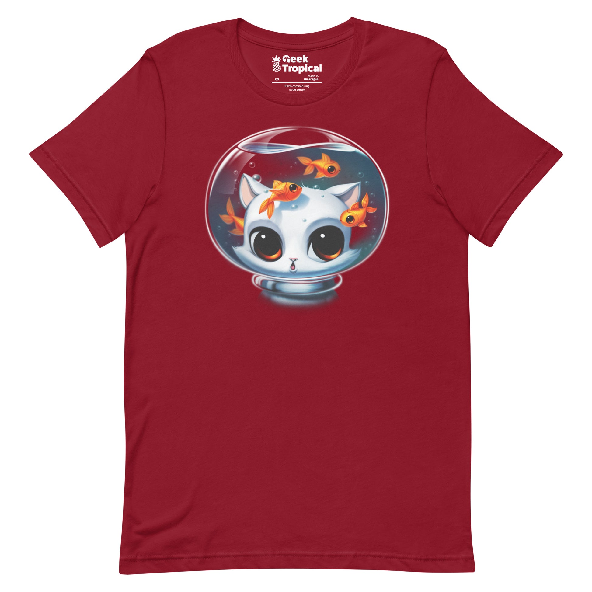 Castronaut Cat T-Shirt Geek Nerd Advertise to Meta Animal Patterns Design by Tobe Fonseca