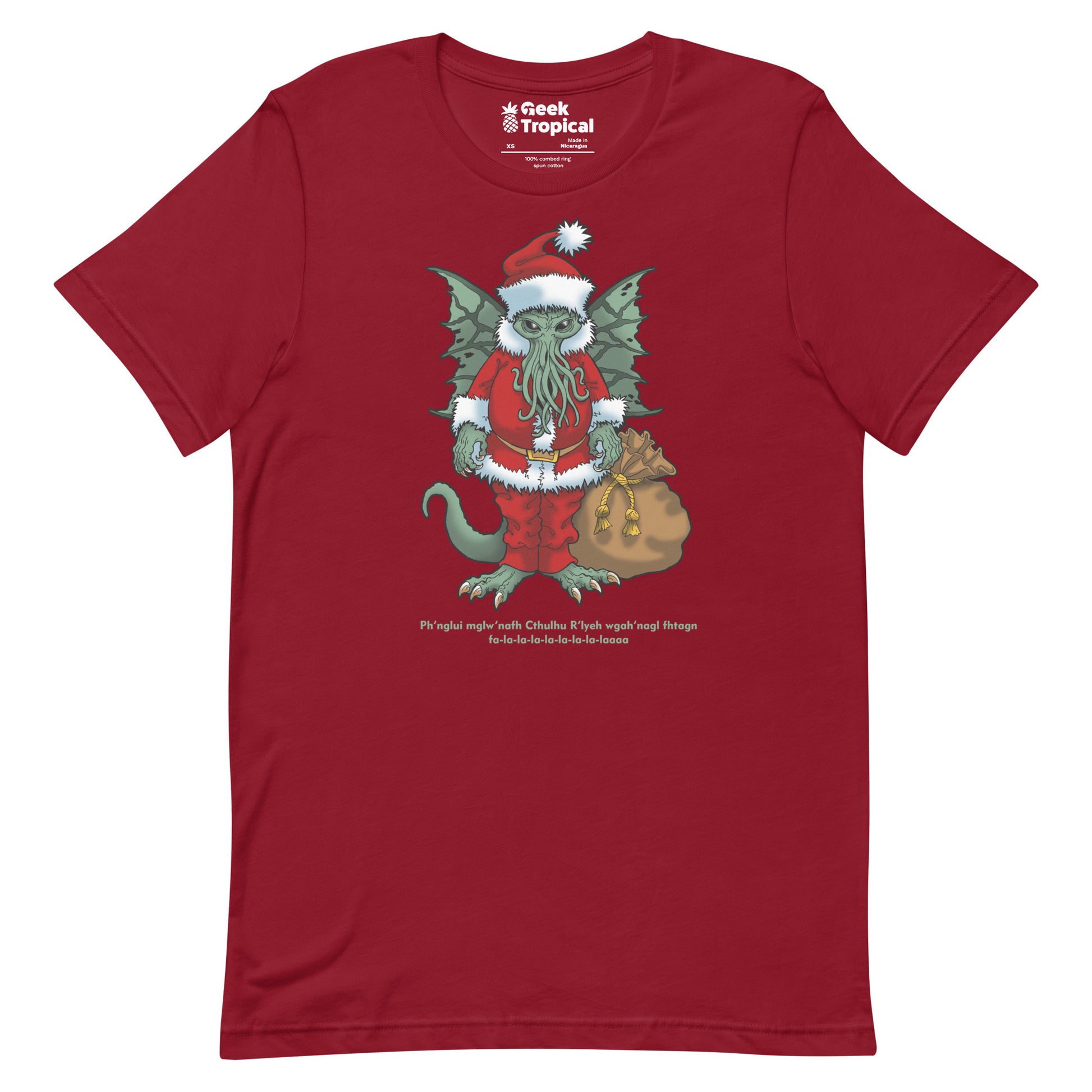 Cthulhu Santa T-Shirt 9
