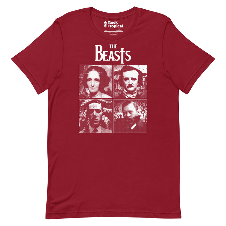 The Beasts T-Shirt Geek Nerd Advertise to Meta Animal Patterns Book Prints