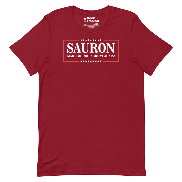 Make Mordor Great Again T-Shirt Geek Nerd Advertise to Meta Book Prints Fantasy Prints