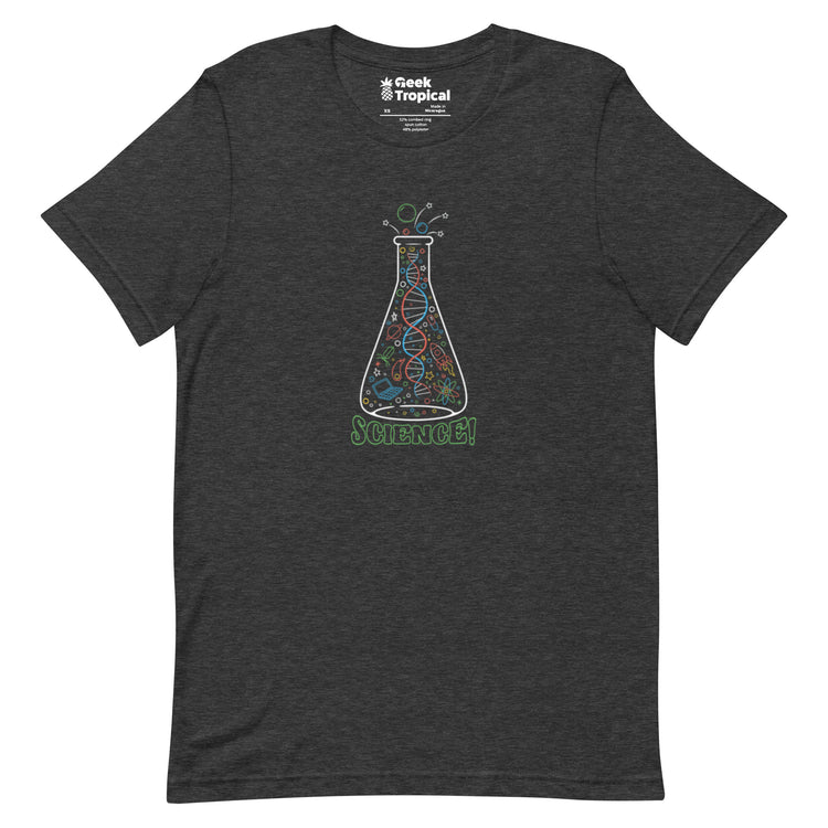 Always Science T-Shirt Geek Nerd Design by Tobe Fonseca FLOW DESC WRITING science print
