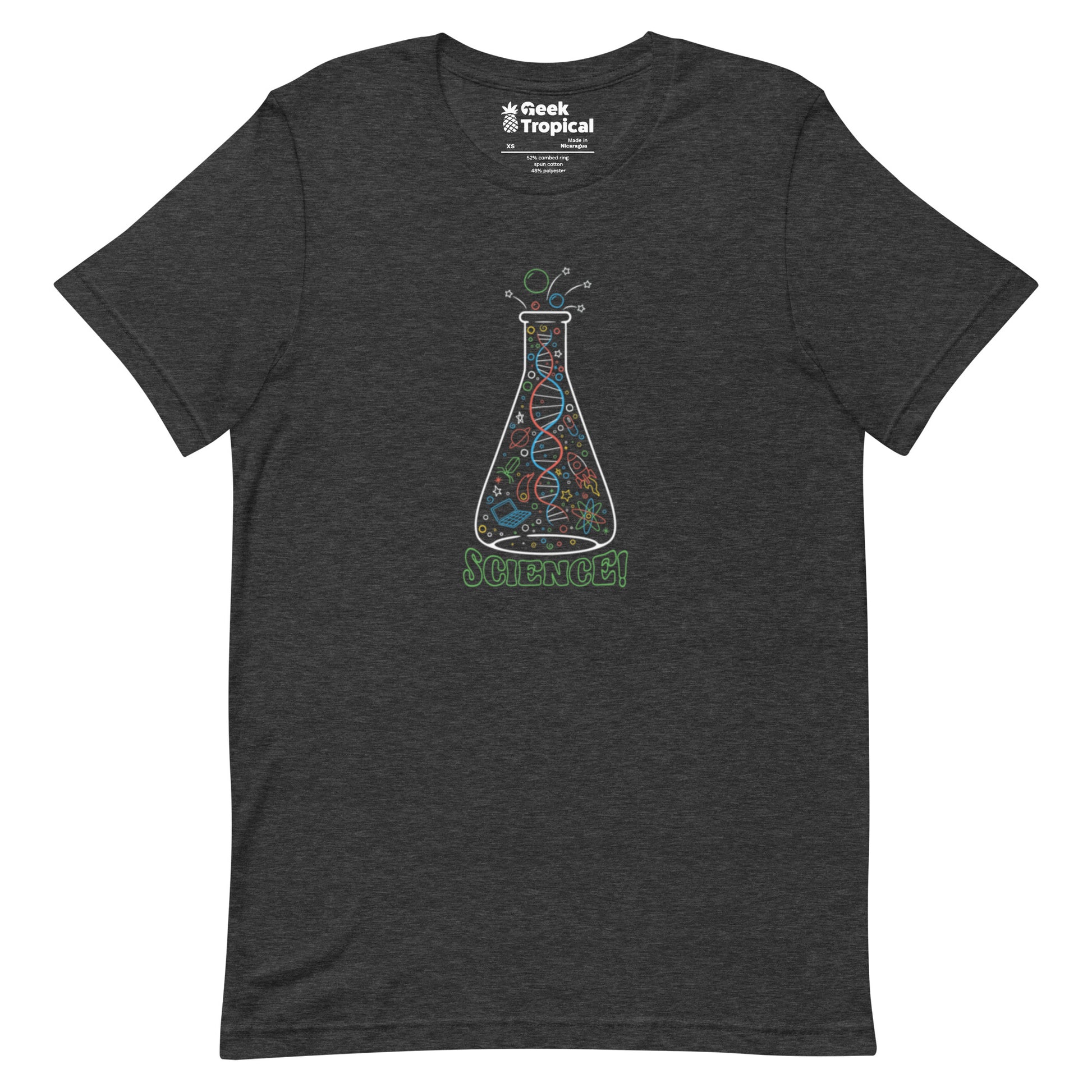 Always Science T-Shirt Geek Nerd Design by Tobe Fonseca FLOW DESC WRITING science print