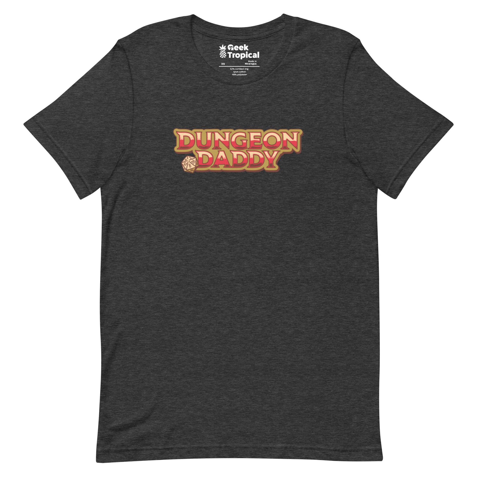 DND Dungeon Daddy T-Shirt Geek Nerd Design by Tobe Fonseca dnd & rpg print Fantasy Prints