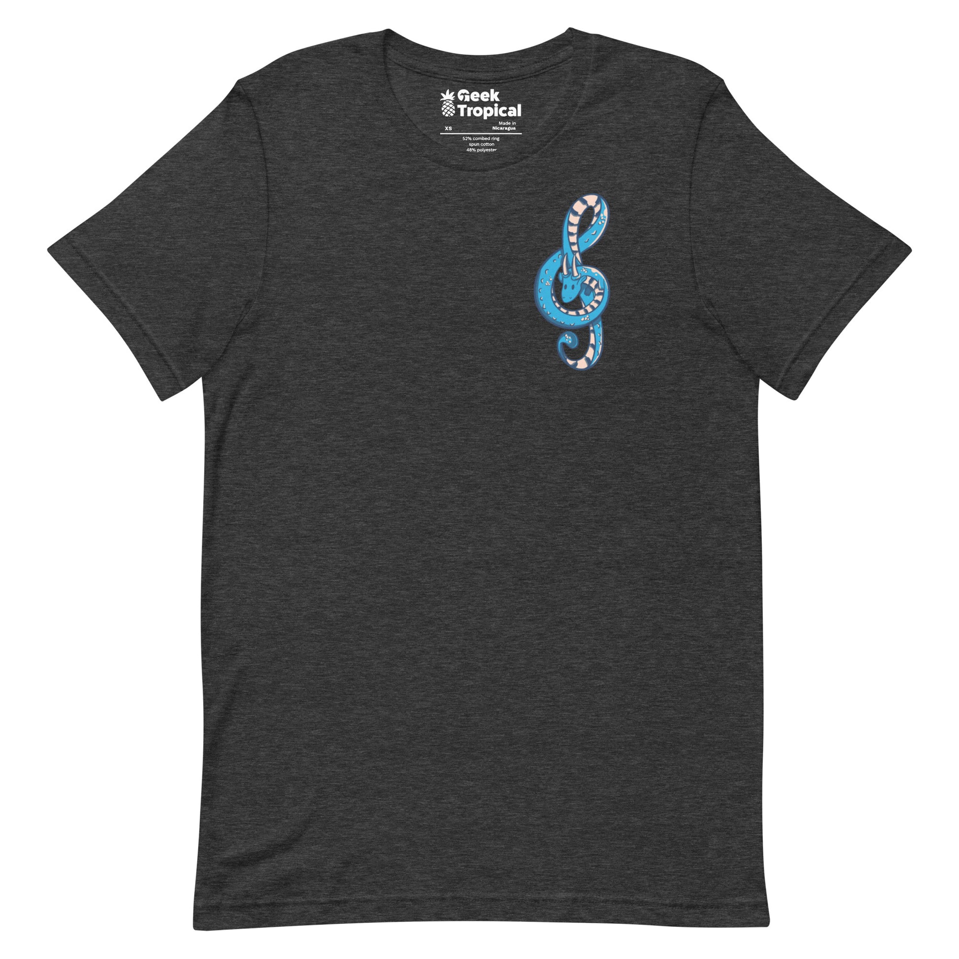 Dragon Song T-Shirt Geek Nerd Design by Tobe Fonseca Fantasy Prints FLOW DESC WRITING
