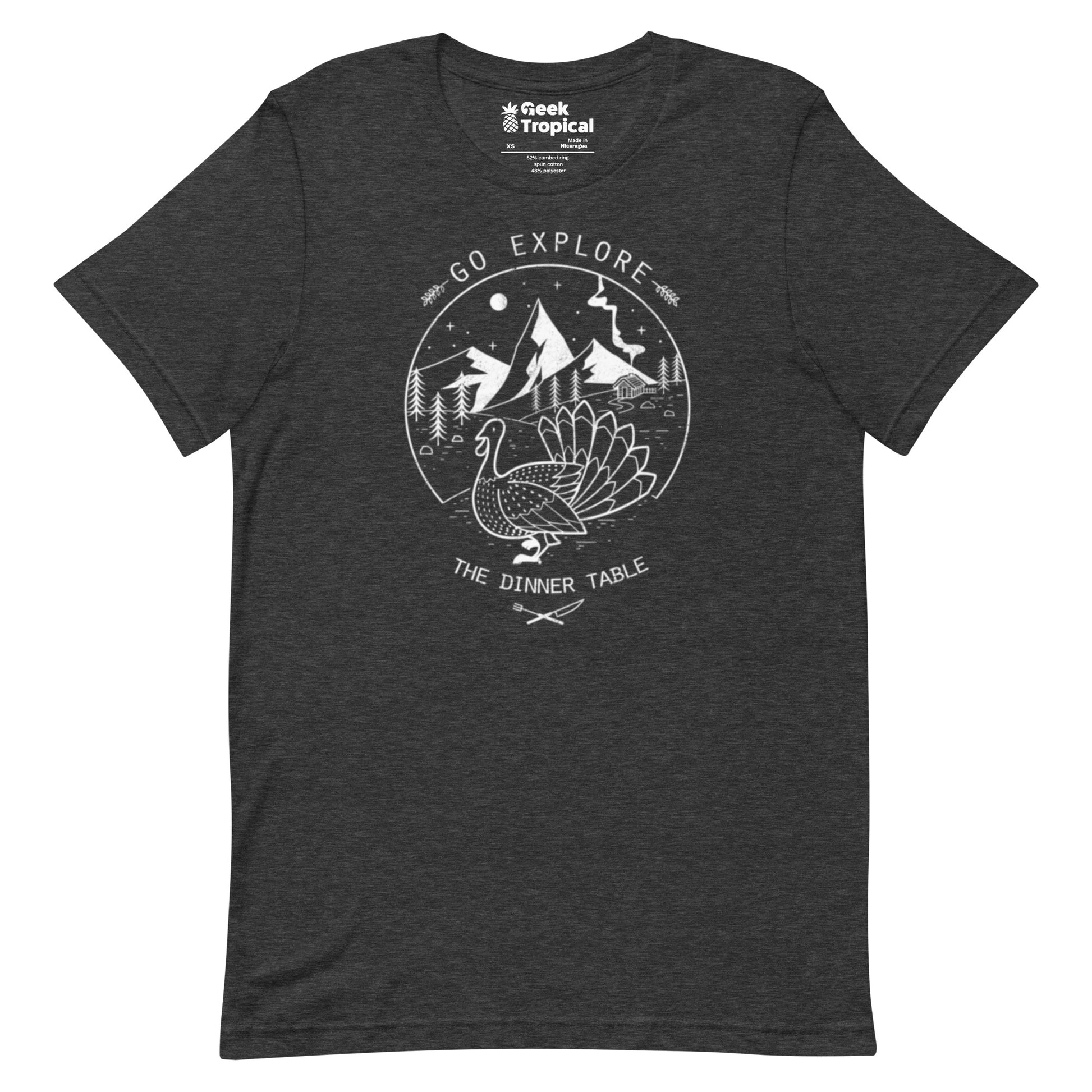Explore Thanksgiving Dinner T-Shirt Geek Nerd