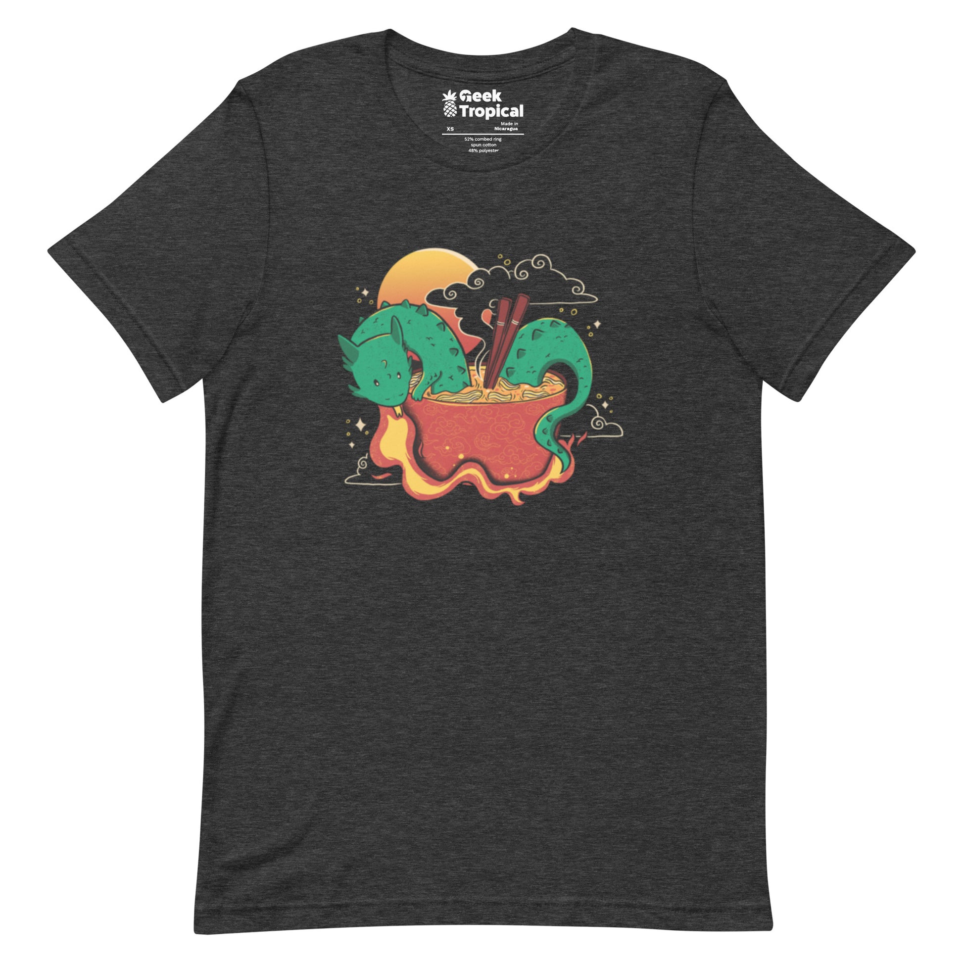 Hot Noddle Dragon T-Shirt Geek Nerd