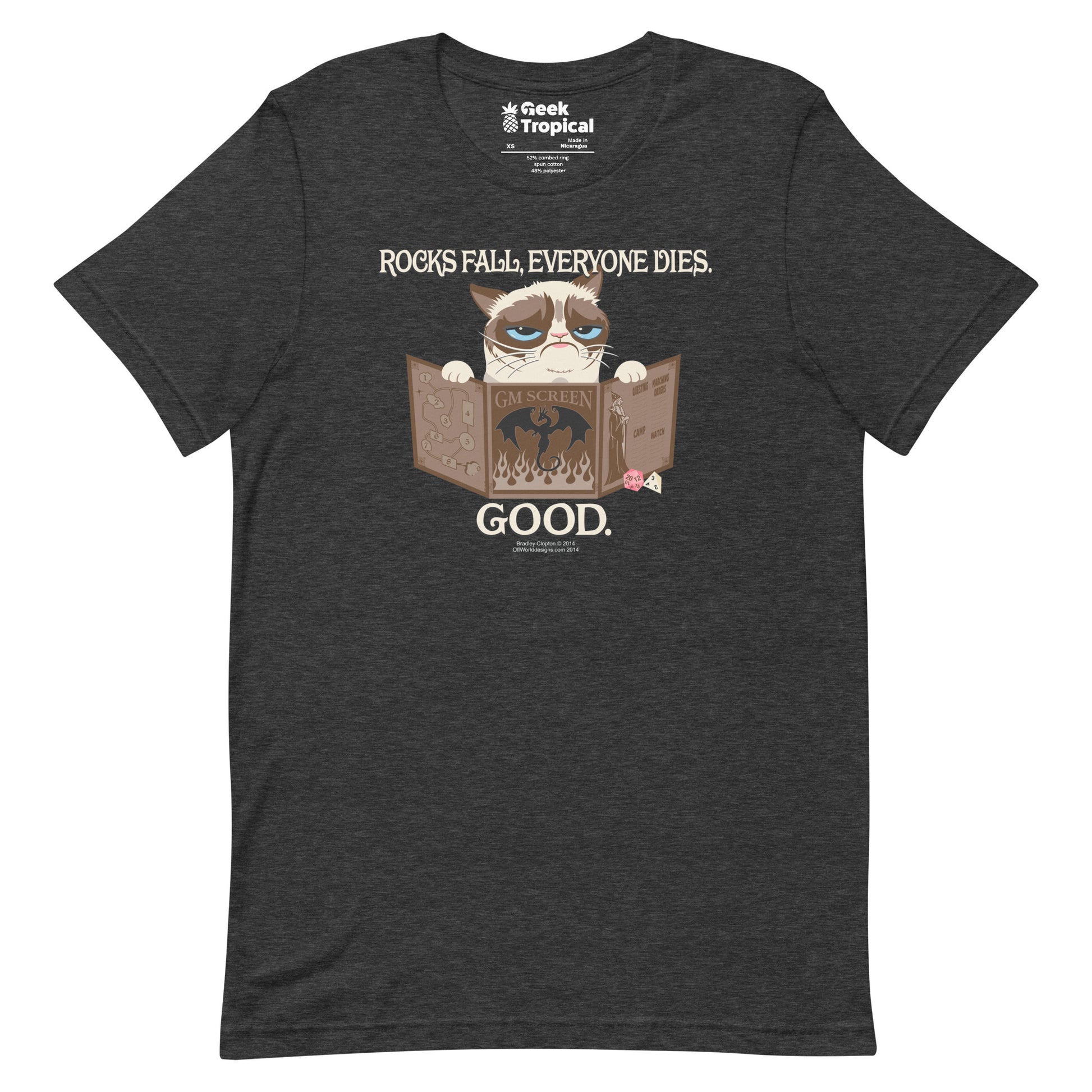 Grumpy GM t-shirt Geek Nerd Advertise to Meta Animal Patterns FLOW DESC WRITING