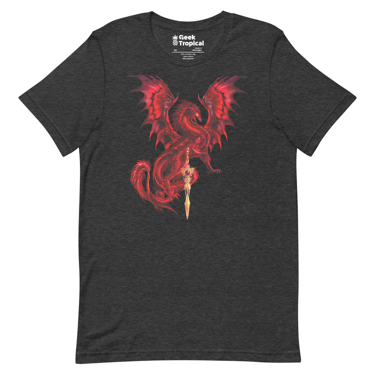 Dragonblade BLOODBLADE T-Shirt Geek Nerd Advertise to Meta Design by Ruth Thompson Fantasy Prints