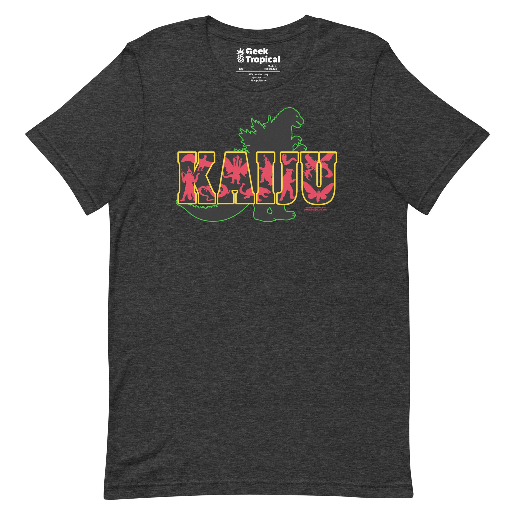 Kaiju BC t-shirt Geek Nerd Advertise to Meta Anime dinosaur print