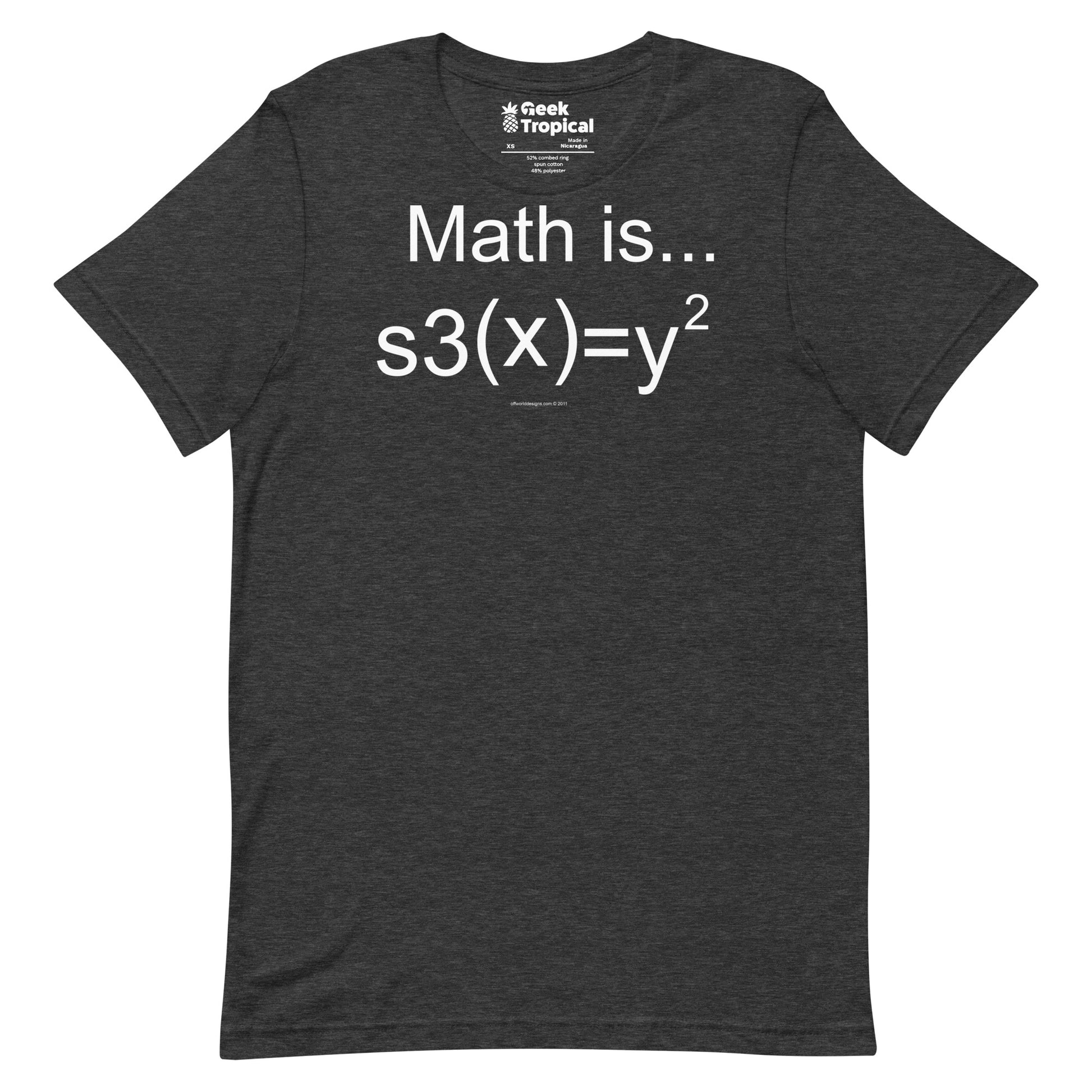 Math is sexy t-shirt Geek Nerd Advertise to Meta FLOW DESC WRITING Funny Prints