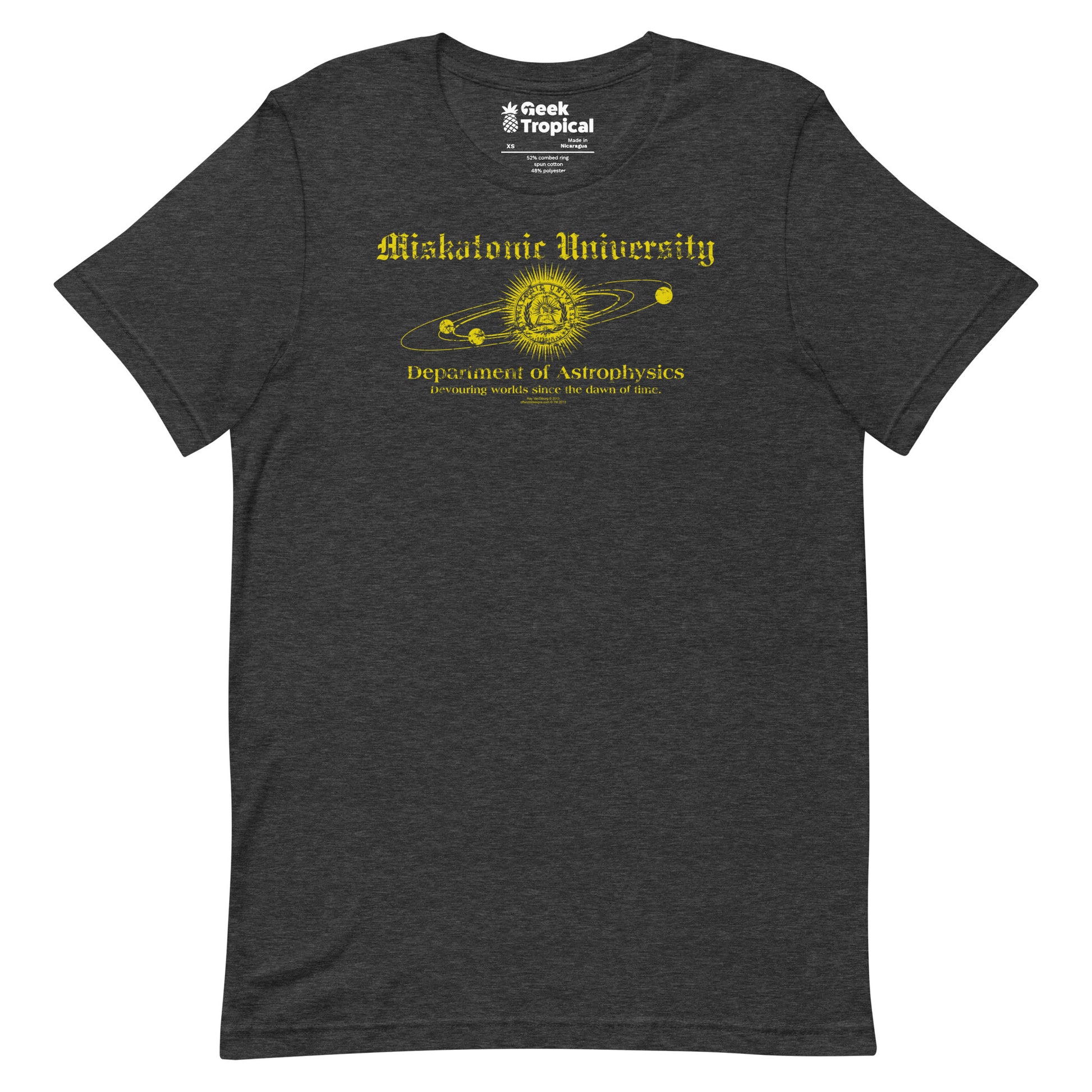 Miskatonic Astrophysics t-shirt Geek Nerd Advertise to Meta Book Prints Fantasy Prints