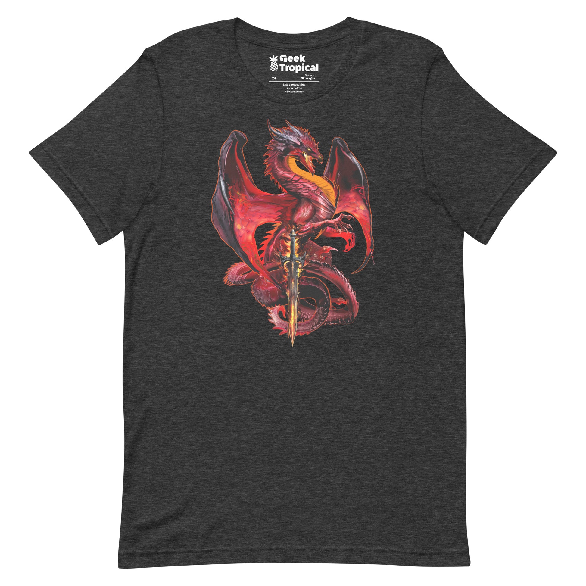 Dragonblade WRATHBLADE T-Shirt Geek Nerd Advertise to Meta Design by Ruth Thompson dnd & rpg print