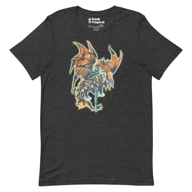 Dragonblade THUNDERBLADE OG T-Shirt Geek Nerd Advertise to Meta Design by Ruth Thompson Fantasy Prints