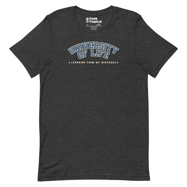 University of Life T-Shirt Geek Nerd Advertise to Meta Design by Tobe Fonseca FLOW DESC WRITING
