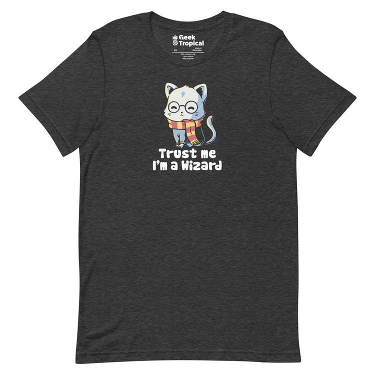 Trust me I'm A Wizard T-Shirt Geek Nerd Advertise to Meta Design by Tobe Fonseca dnd & rpg print