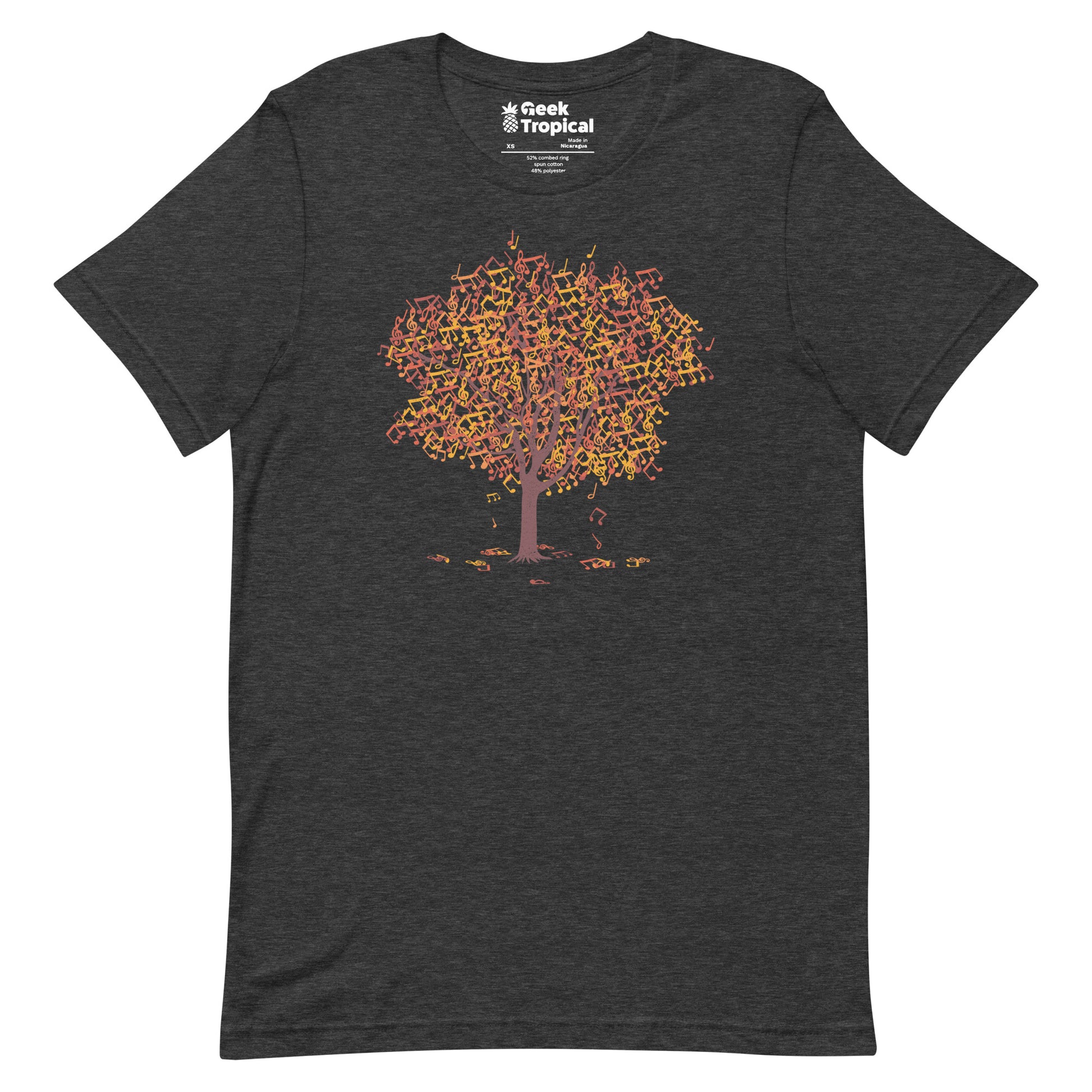 Musical Notes Tree T-Shirt 12