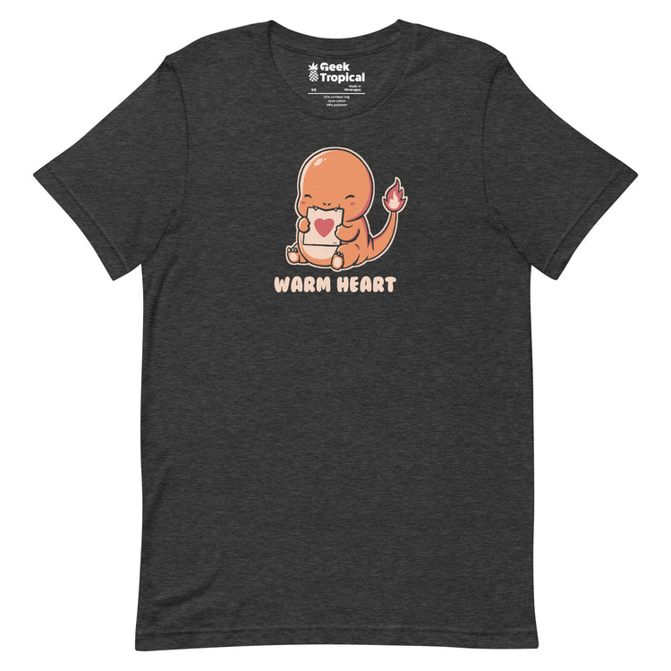 Warm Heart T-Shirt Geek Nerd Advertise to Meta Design by Tobe Fonseca FLOW DESC WRITING