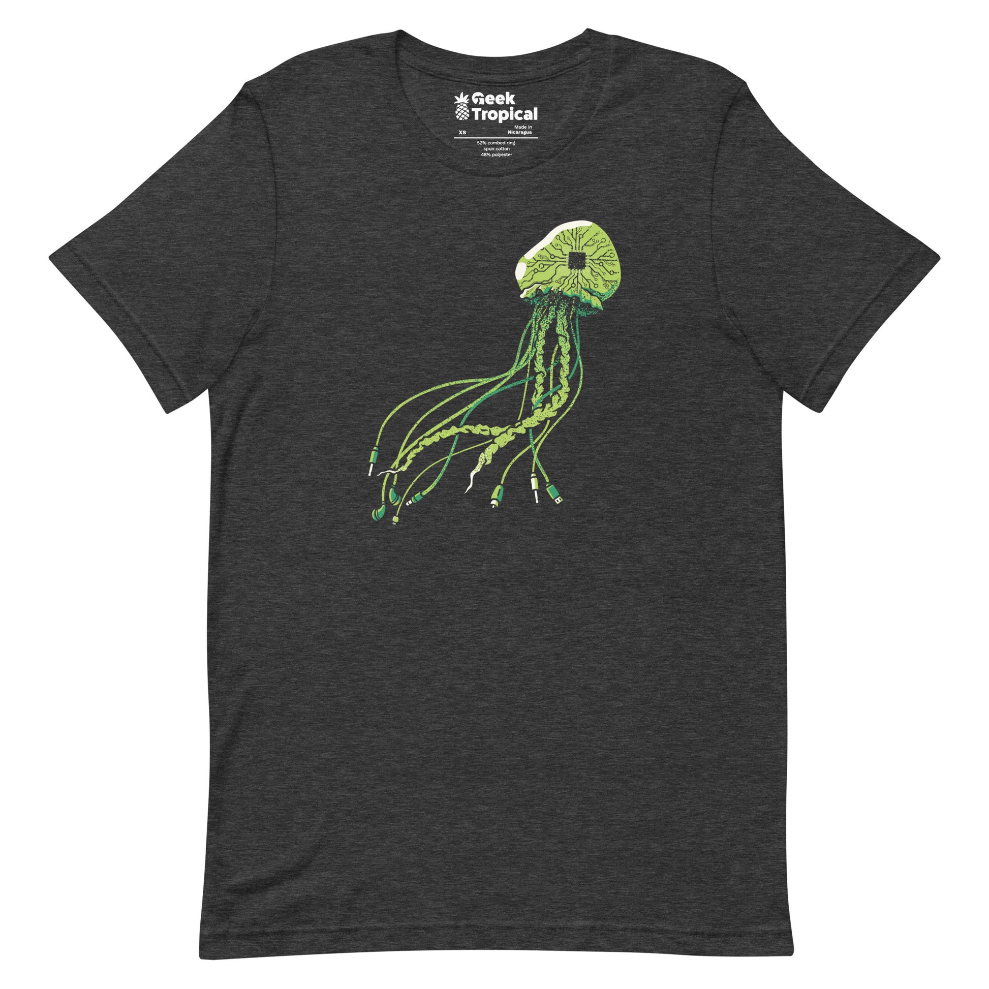 Jellyfish Computer Chip T-Shirt 11