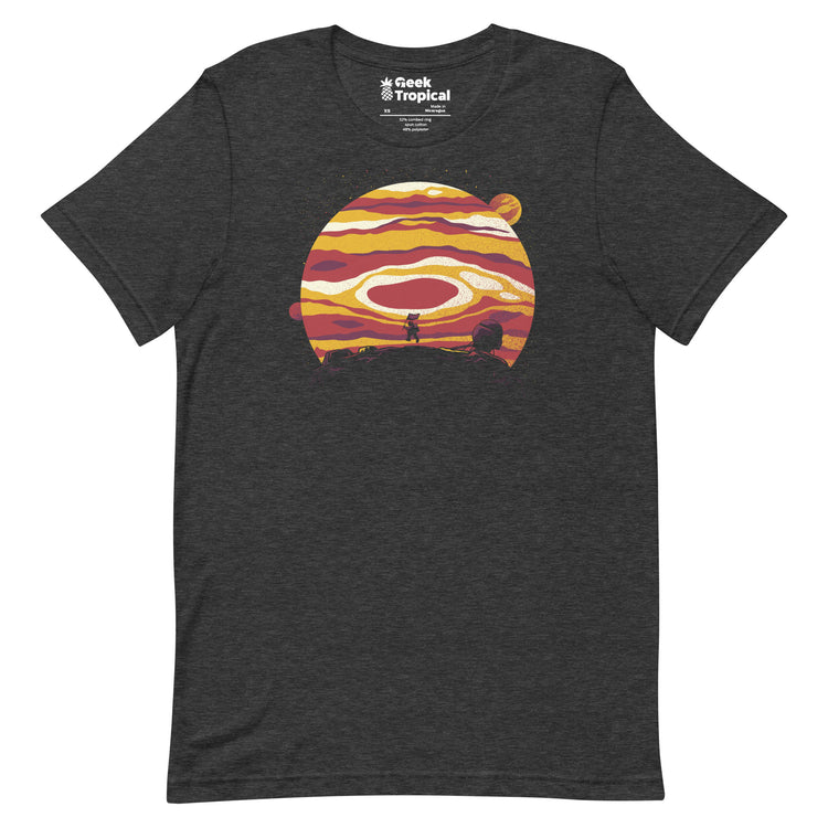 Explore Space Moon Astronaut T-Shirt Geek Nerd Advertise to Meta Design by Tobe Fonseca FLOW DESC WRITING