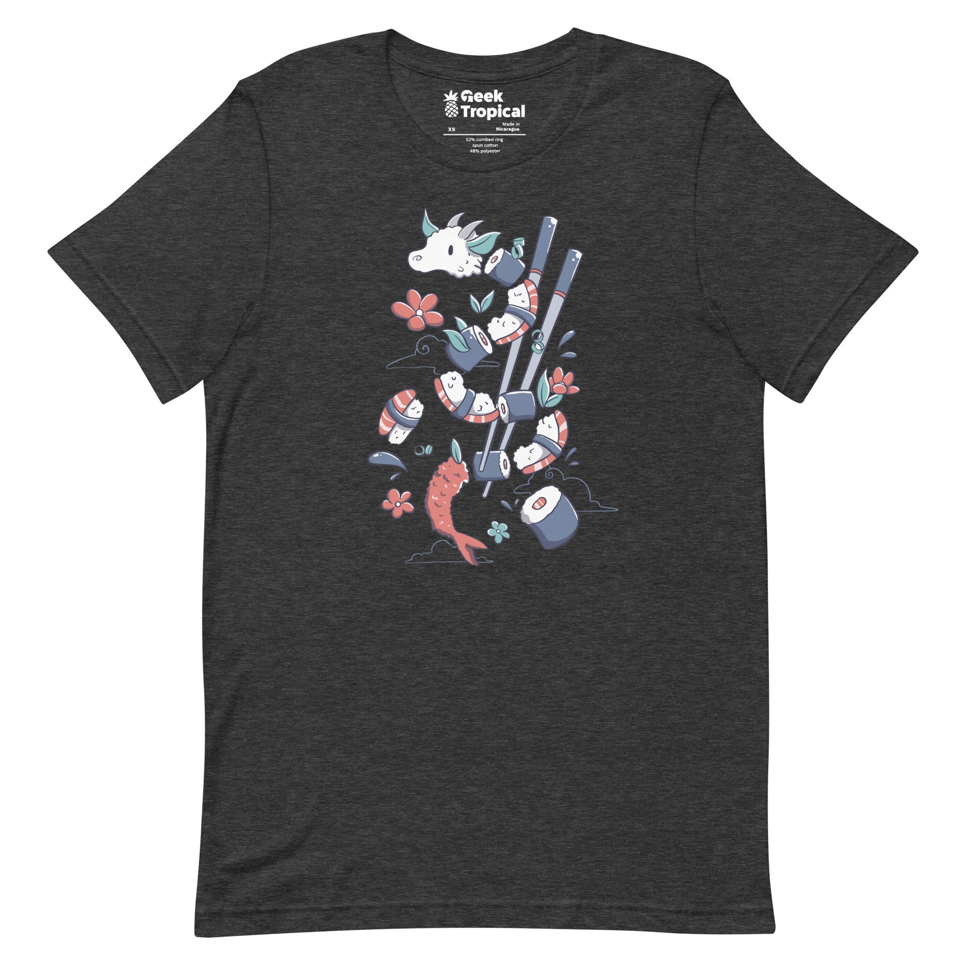 Dragonmaki Funny Sushi T-Shirt 11
