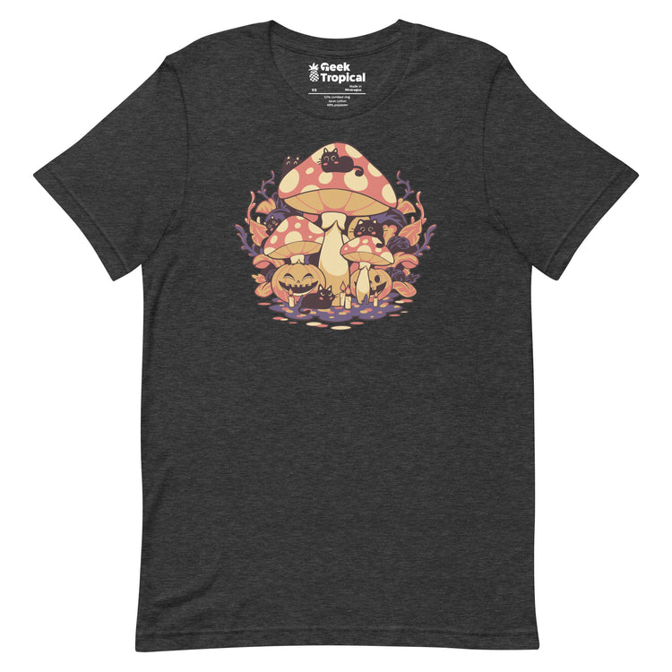 Cogumiaus Halloween Cats T-Shirt Geek Nerd Advertise to Meta Animal Patterns Design by Tobe Fonseca