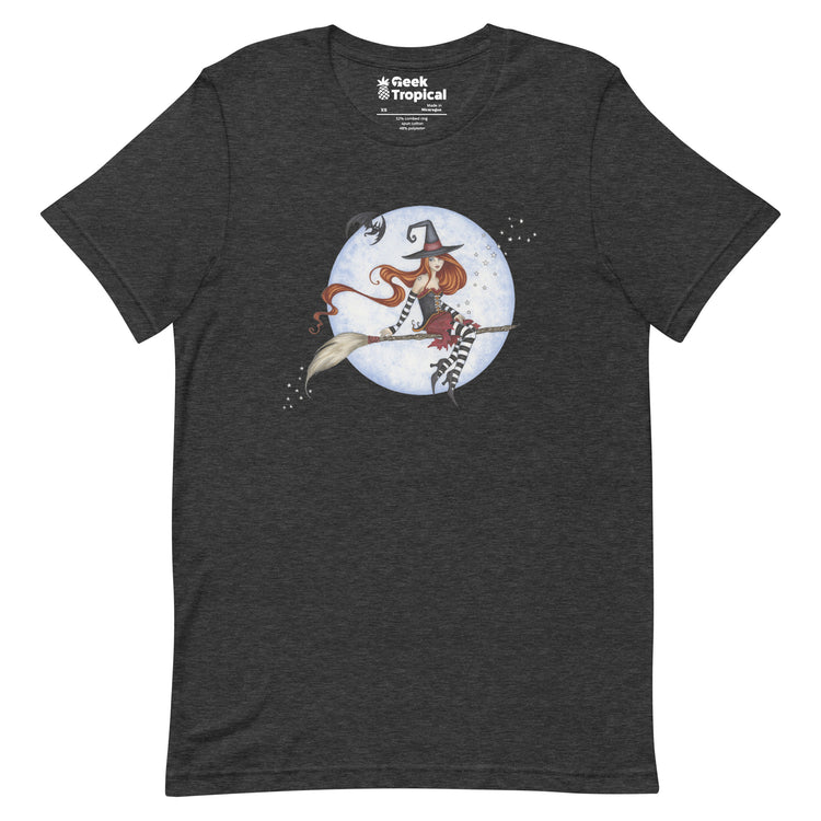 Amy Brown Moonlight Ride T-Shirt Geek Nerd Advertise to Meta Design by Amy Brown Fantasy Prints