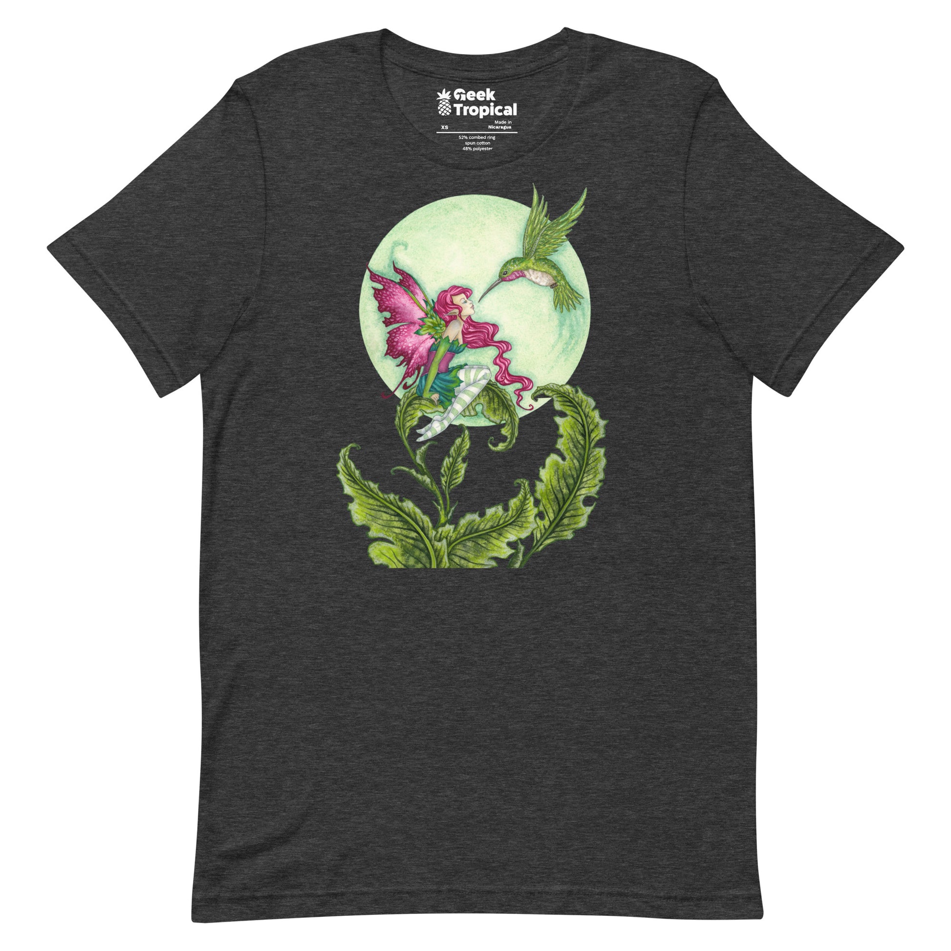 Amy Brown Flirting T-Shirt Geek Nerd Advertise to Meta Animal Patterns Design by Amy Brown