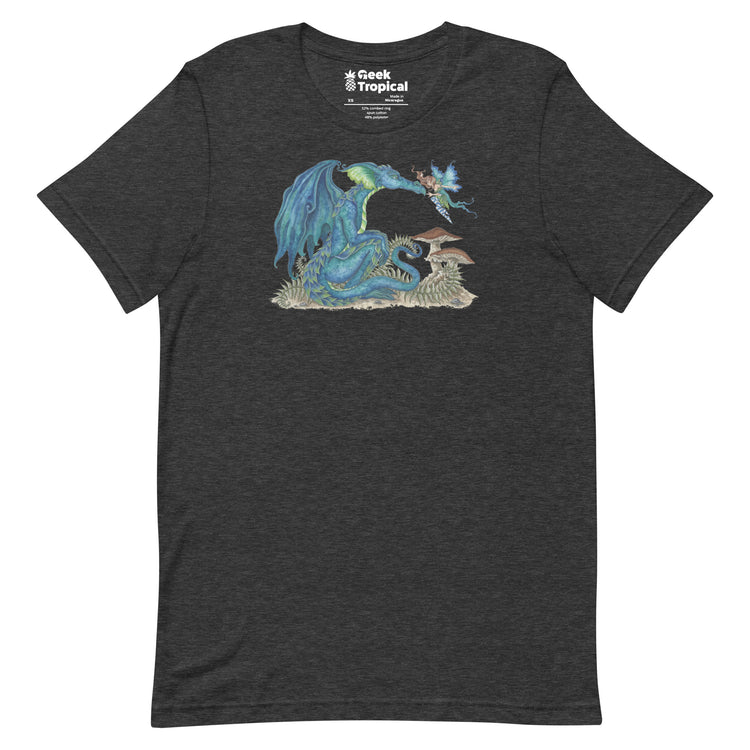 Amy Brown Close Encounter T-Shirt Geek Nerd Advertise to Meta Design by Amy Brown Fantasy Prints