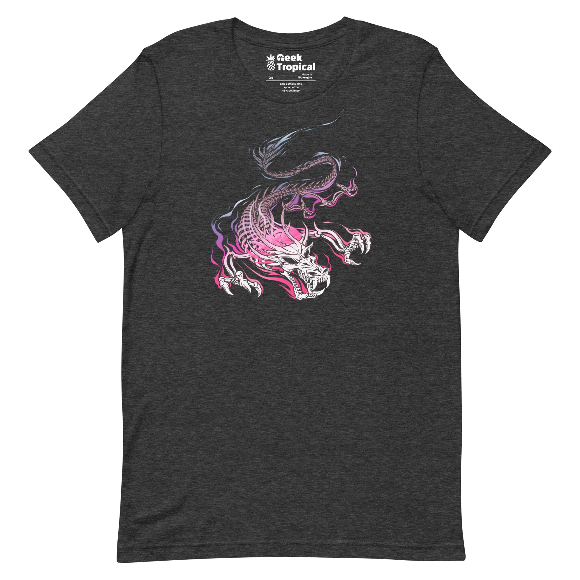Chinese Skull Dragon T-Shirt 12