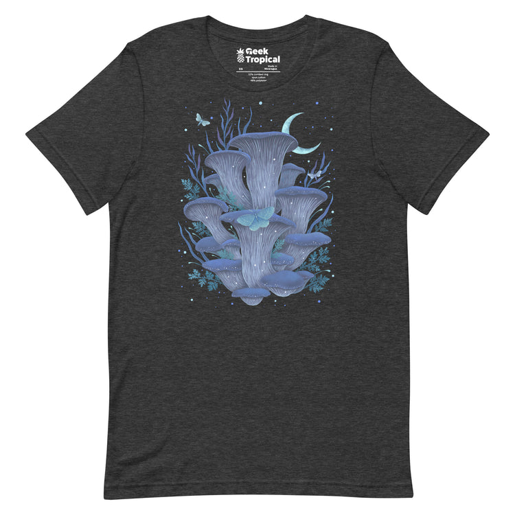 Blue Oyster T-Shirt Geek Nerd Advertise to Meta Design by Episodic Drawing FLOW DESC WRITING