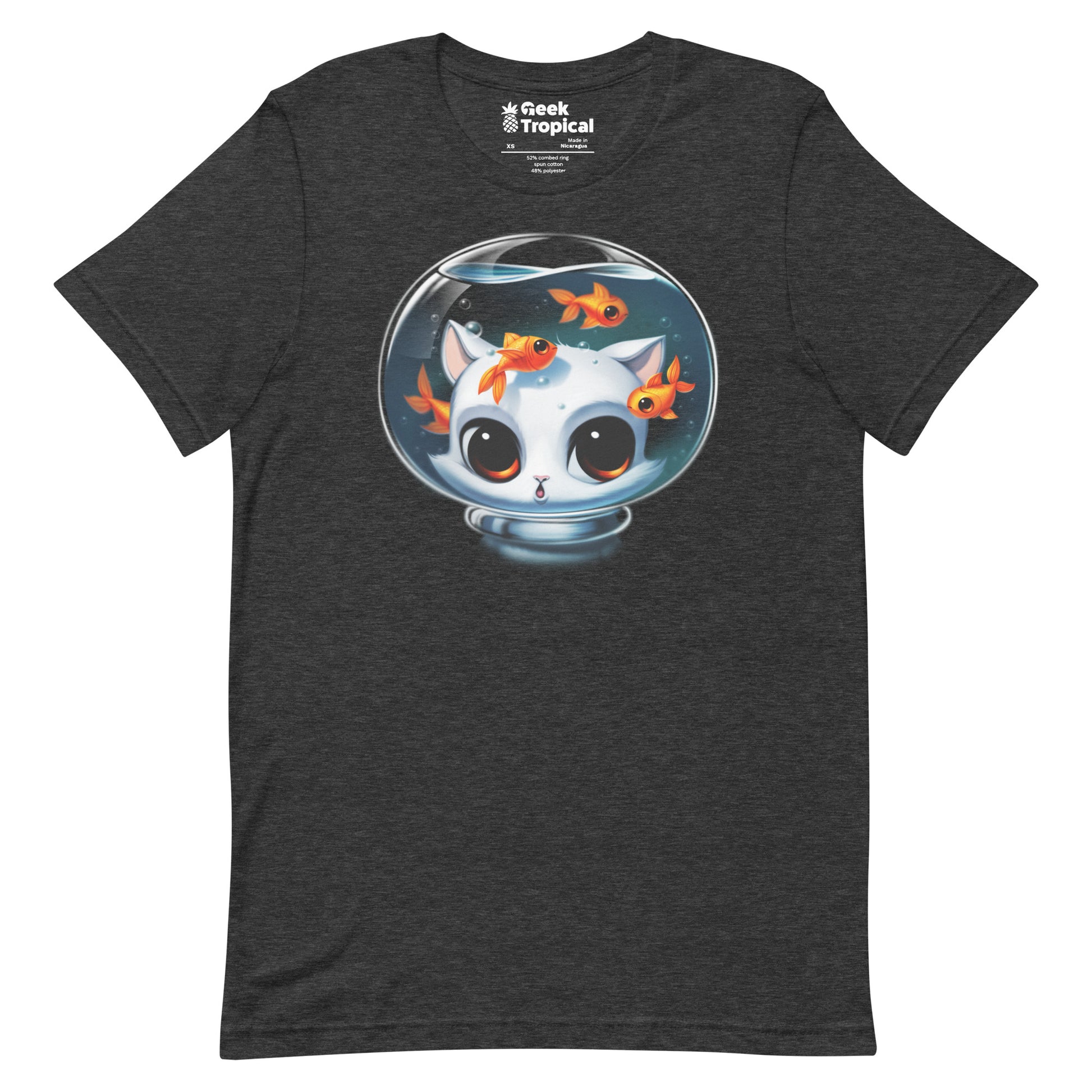 Castronaut Cat T-Shirt Geek Nerd Advertise to Meta Animal Patterns Design by Tobe Fonseca