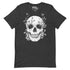 Floral Skull T-Shirt Geek Nerd Advertise to Meta Botany Print Design by Episodic Drawing