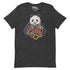 Black and White Panda With Flower T-Shirt Geek Nerd Advertise to Meta Animal Patterns Botany Print