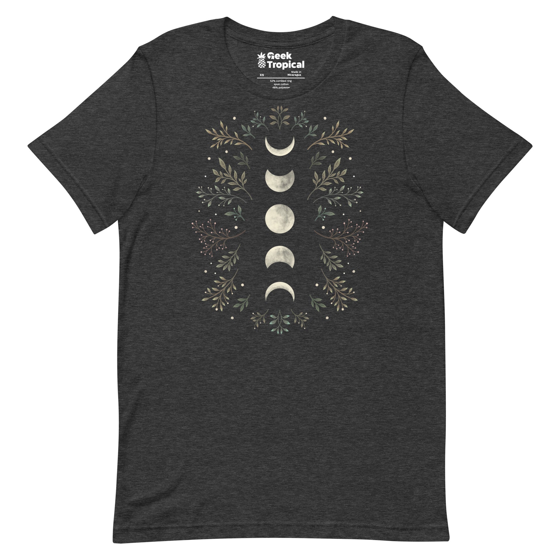 Moonlight Garden Olive T-Shirt 10