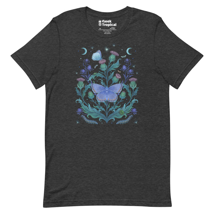 Thistle Home T-Shirt Geek Nerd Advertise to Meta Botany Print Design by Episodic Drawing