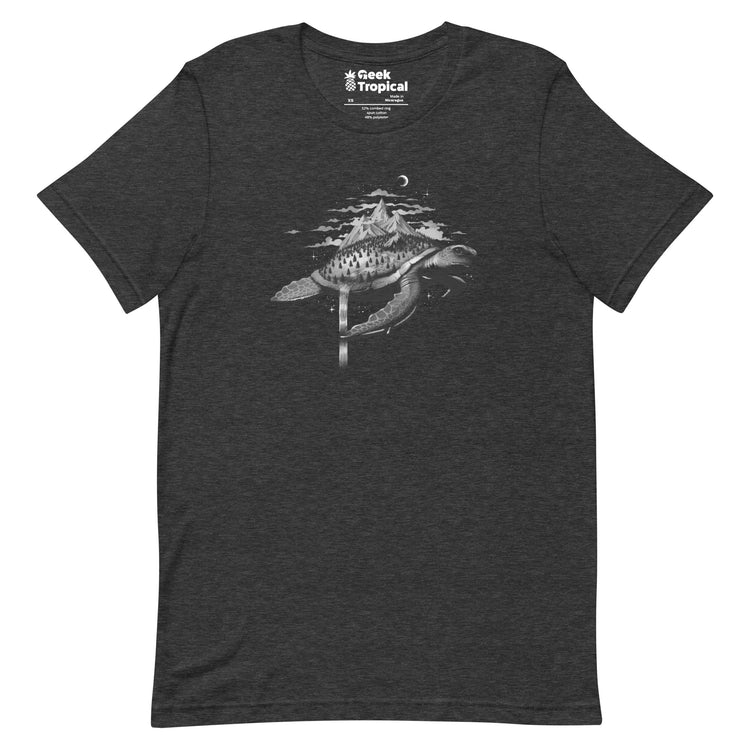 Adventure Turtle T-Shirt Geek Nerd Advertise to Meta Animal Patterns Design by Tobe Fonseca
