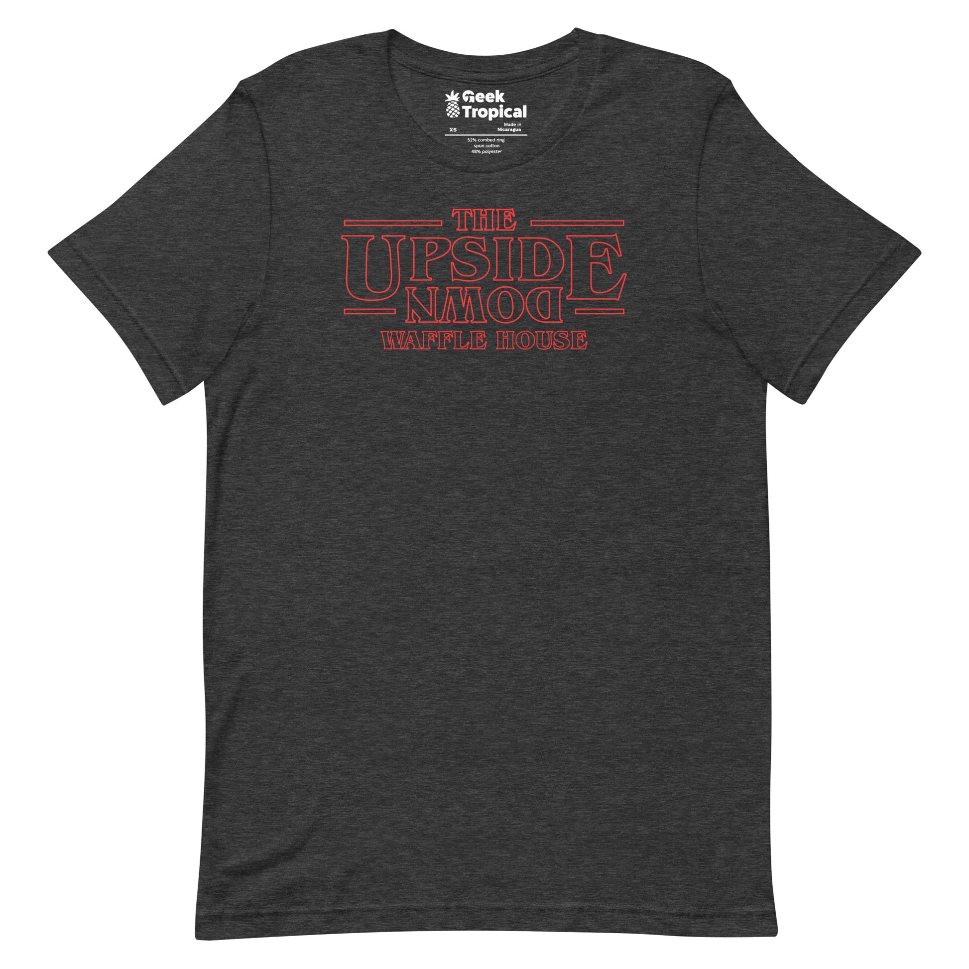 Upside Down Waffle House T-Shirt 13