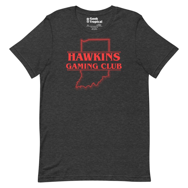 Hawkins Gaming Club T-Shirt Geek Nerd Advertise to Meta dnd & rpg print Fantasy Prints