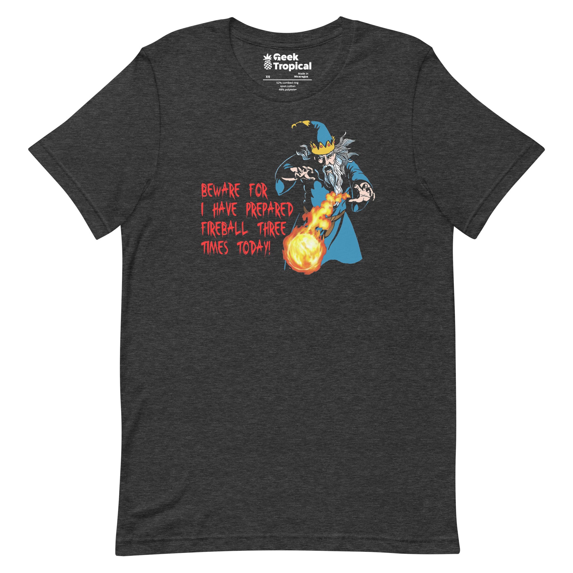 Fireball Prepared Wizard T-Shirt 16