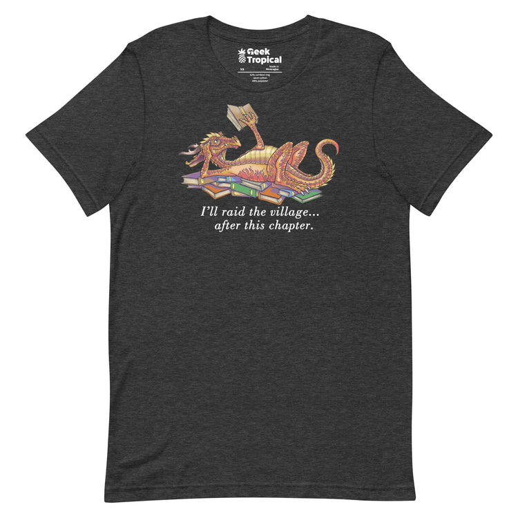 Another Chapter Dragon T-Shirt Geek Nerd Advertise to Meta Book Prints Fantasy Prints