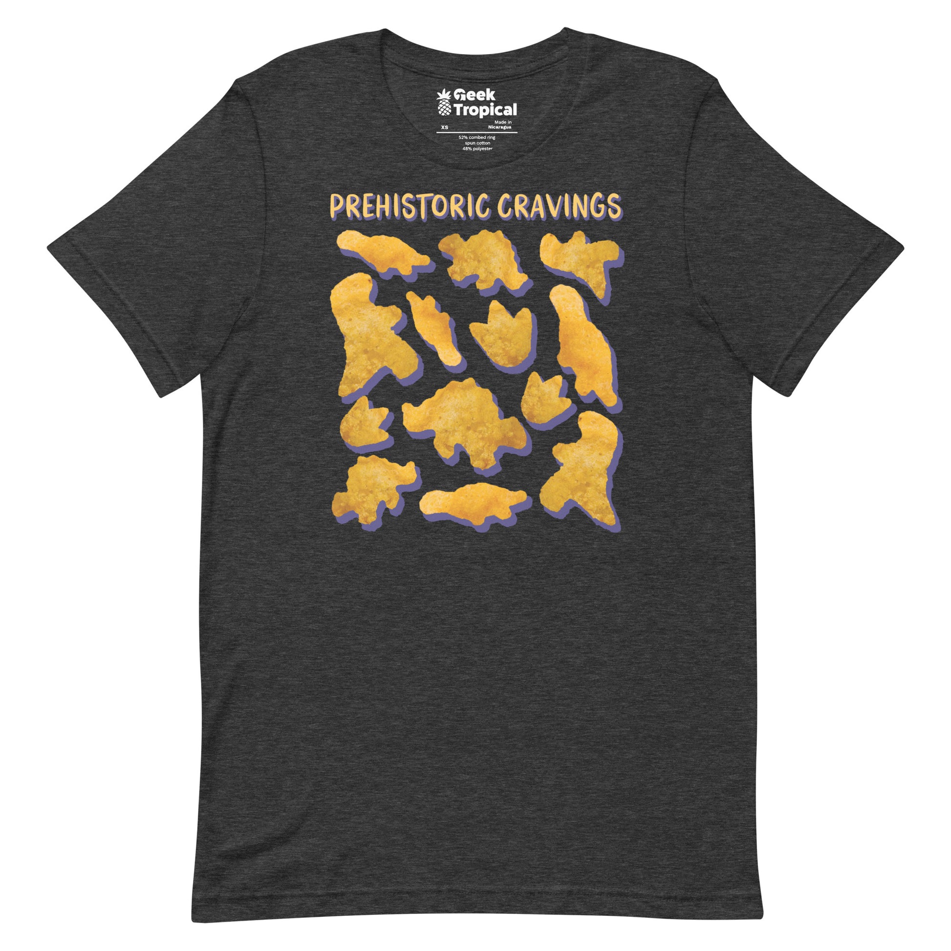 Prehistoric Cravings Dinosaur Chicken Nuggets T-Shirt 10