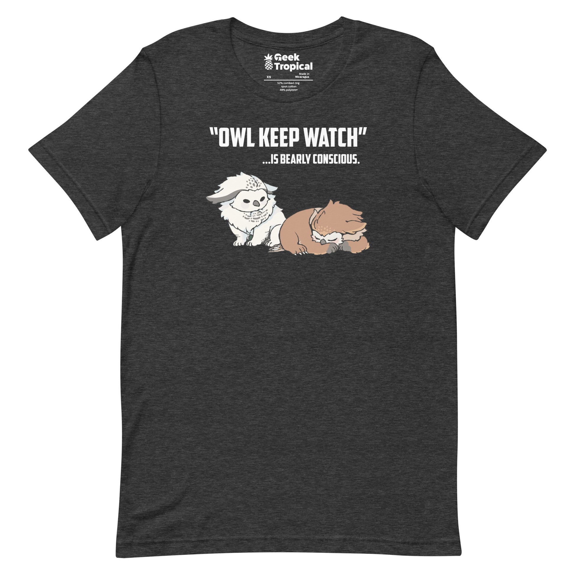 Owl Keep Watch Is Bearly Conscious Owlbears T-Shirt 11