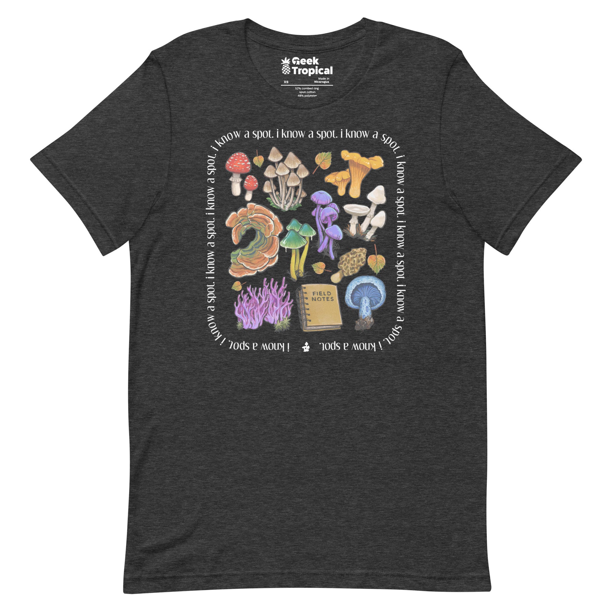 I Know A Spot Mushrooms T-Shirt 10