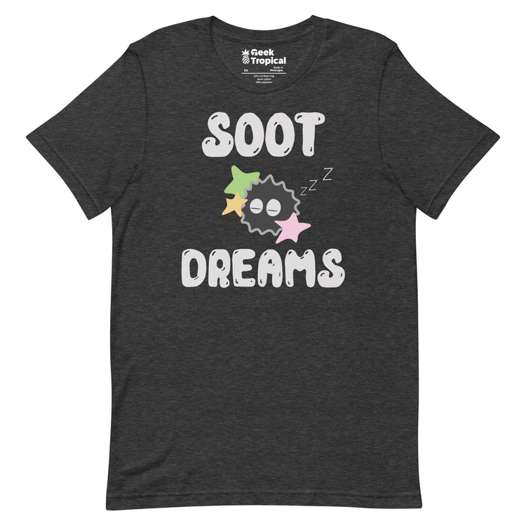 Sootdreams Sootsprite Anime T-Shirt Geek Nerd Advertise to Meta Anime Design by Heather Davenport