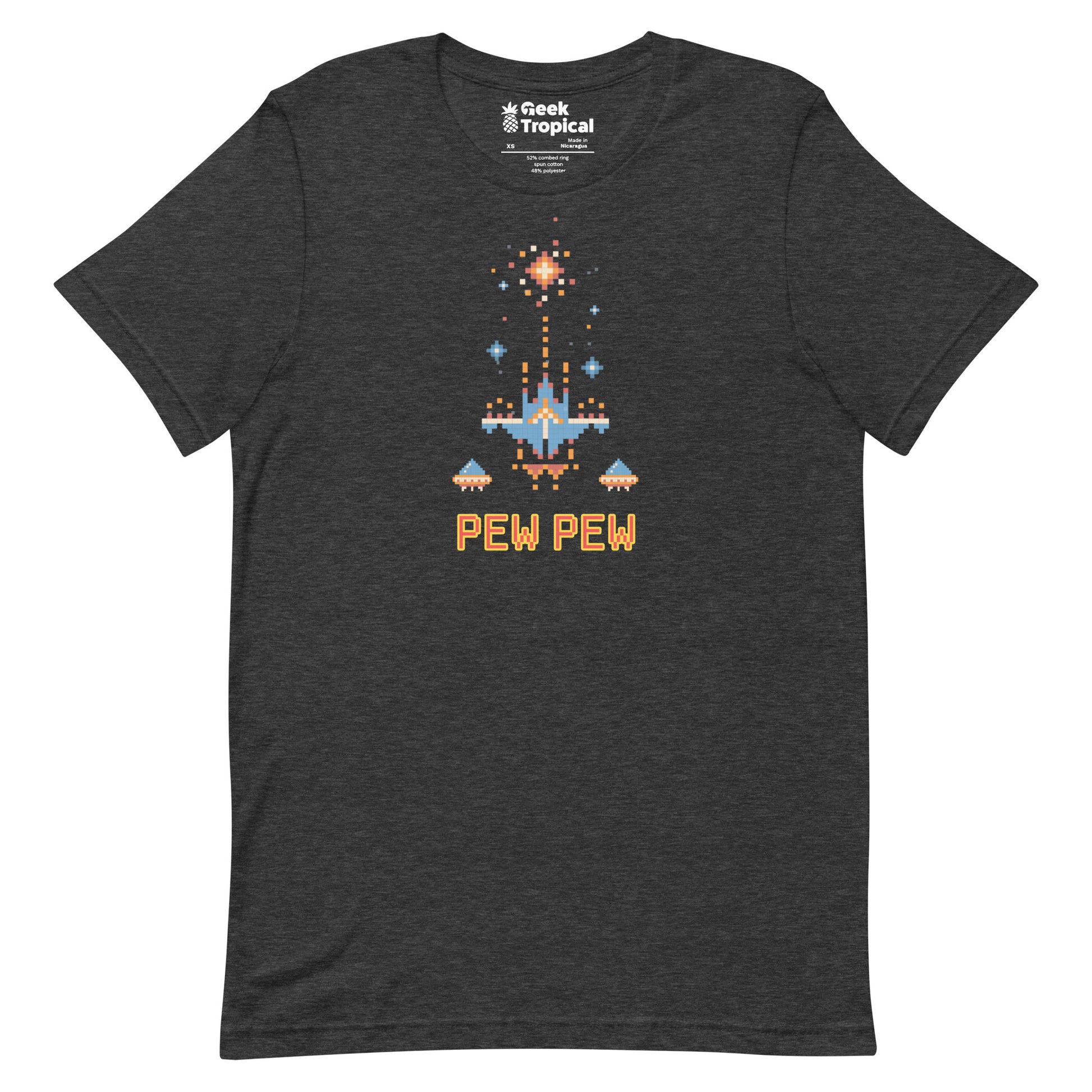 Pew Pew Retro Arcade T-Shirt 12