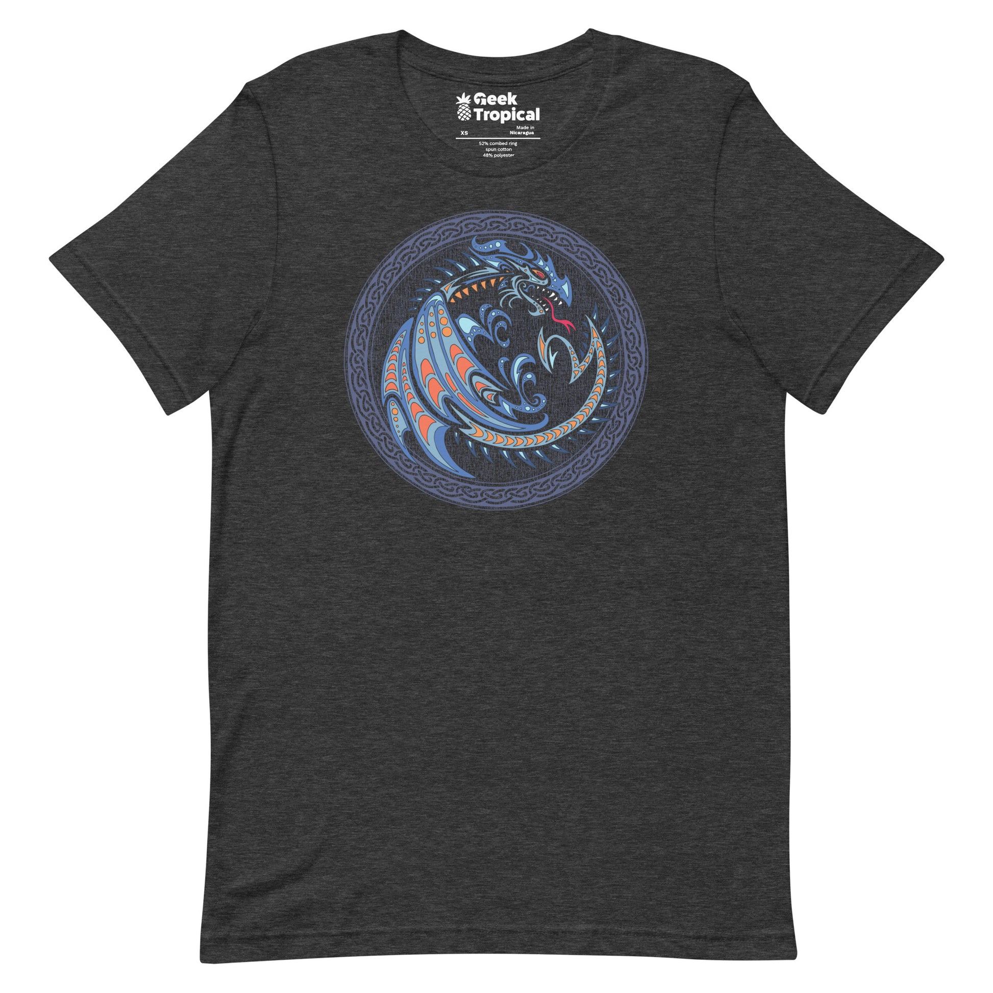 Tribal Dragon Crest T-Shirt 11