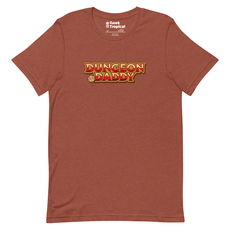 DND Dungeon Daddy T-Shirt Geek Nerd Design by Tobe Fonseca dnd & rpg print Fantasy Prints
